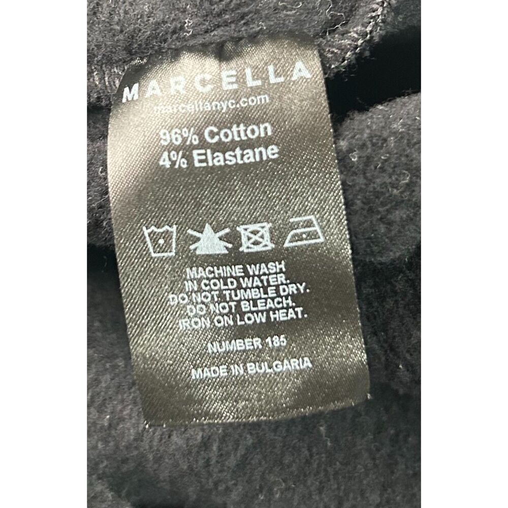 Marcella Black Blake Sweatshirt Midweight European French Terry Sweatshirt XS - Picture 5 of 5